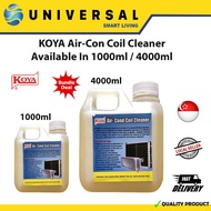 [SG SHOP SELLER] KOYA Air-Con Coil Cleaner Available In 1000ml/4000ml Made In Malaysia