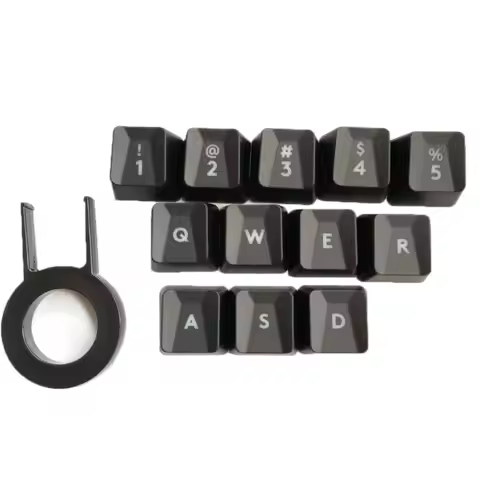 12Pcs Bump Keyboard Keycaps for Logitech G413 G910 G810 G310 G613 K840 Romer-G Switch Mechanical Key