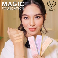 Lovaa Magic Foundation / High Full Coverage Waterproof Lightweight Glowing Liquid FD Light Medium Ta