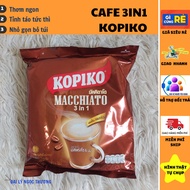 Cà Phê Sữa Kopiko Macchiato 3in1 Thái Lan Cafe Sữa Hòa Tan Thơm Ngon Đậm Vị Gói Lớn