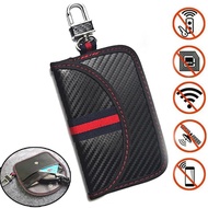 Car Key Signal Blocker Pouch Faraday Cage Fob Pouch Keyless RFID Blocking Bag Car Key Signal Blocker