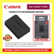 Canon LP-E12 Lithium-Ion Rechargeable Battery | Original Canon Genuine Battery |Rebel SL1, EOS M50, EOS M100, and PowerShot SX70 HS