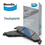 Bendix Metal King Titanium Disc Brake Pad Front (DB2221) - Toyota Hilux Vigo KUN26
