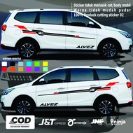 CUTTING STICKER CAR STICKER WULING ALVEZ STICKER LIST MOBILE WULING ALVEZ