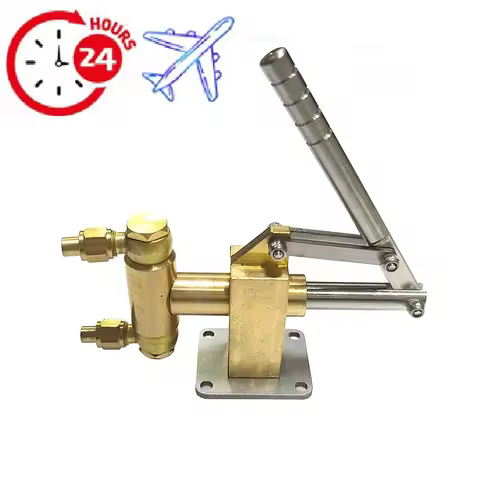 Hand Feed Pump M8 Live Brass Steam Engine Boiler