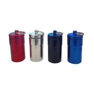 Portable Aluminum Metal ashtray，Waterproof Metal Container,Aluminum Pill bottle