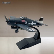 [Tooyful] Alloy Diecast 1:72 Scale F6F Hellcat Fighter Model Aircraft Souvenir Collections Room Deco