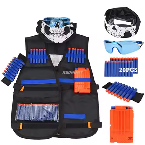 Tactical Vest Hunting Paintball CS Kids Elite Tactical Vest Kit