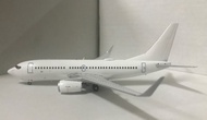 Ready Stock JC Wings BK1050 B737-700 White Machine 1: 200 with Wings Limited Edition Car Model