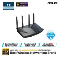 ASUS TUF Gaming AX5400 Dual Band WiFi 6 Gaming Router with dedicated Gaming Port, 3 steps port forwarding, AiMesh