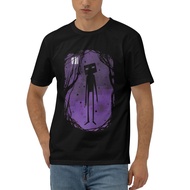 Enderman Popular Printing O-Neck Short Sleeve T-Shirt