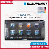 [JIMAT KINGS] Blaupunkt Texas 600 Toyota Double Din CD DVD Bluetooth USB Player | Player Kereta | Te