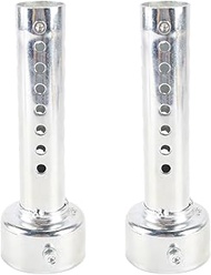 Enwye 2 motorcycle exhaust silencers (4.8 x 14 cm), suitable for installing motorcycle exhaust pipes