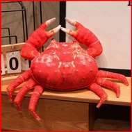 ST1 Realistic Crab Plushie Plush Doll Sea Crab Snow Crab King Crab Soft Pillow Ornament TS1