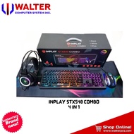 INPLAY STX540 COMBO 4IN1 BLACK KB &amp; MOUSE USB