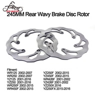 JFG MOTO ชุดโรเตอร์จานเบรคด้านหน้าและด้านหลังสำหรับ YZ125 WR250F YZ250F WR426F YZ250X อุปกรณ์มอเตอร์