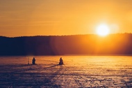 Tour from Rovaniemi 5 hours ice fishing experience with BBQ