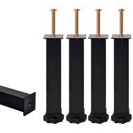-4 PCS Bed Rack Support Legs Adjustable Height 20 to 22cm Heavy Duty Bed Center Frame Slat Feet