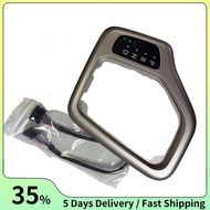 5YD27XSAAA 5YD27LS5AA Car Silver Shifter Transmission Bezel Transmission Gear Shift Panel