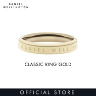 Daniel Wellington Classic Ring Gold - DW OFFICIAL - Unisex - Ring for Women and Men แหวน