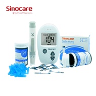 Sinocare Safe Accu Blood Glucose Meter, 50pcs Test Strips and Lancets