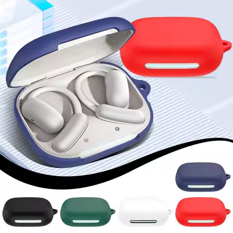 Silicone Case For Soundcore AeroFIT 2 Case Wireless Bluetooth Headset Case Cover Earphone Case For S