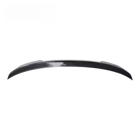 High Quality CS Style Dry Carbon Fiber Rear Trunk Ducktail Spoiler Tail Wing Boot Lip Auto Exterior
