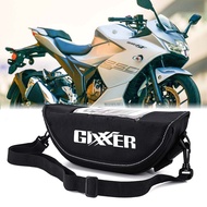 Handlebar bag For GIXXER150 GIXXER 250SF 250 GIXXER155 150SF Motorcycle steering wheel navigation ba