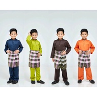 Sopan Warisan CLEARANCE Baju Melayu Cekak Musang Budak Lelaki