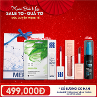 KHÁC Túi Quà Tặng 499K: 1 Son Merzy + 1 Son Maybelline + 1 Xịt Khóa Nền Maybelline + 1 Mặt Nạ + Túi