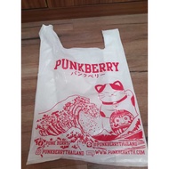 Punk berry Plastic Shopping Bag Thailand Bangkok Original Shopping Bag