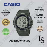 CASIO DIGITAL ORIGINAL AE-1500WHX-3A/AE-1500WHX-3AVDF/AE-1500WHX/AE1500WHX