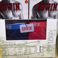 EDWIN 2 IN 1 MEN'S BOXER # EN9010 # ANTI-BACTERIAL # GOOD QUALITY 👍