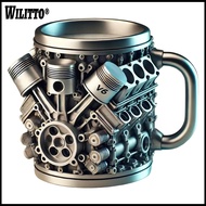 Personalized Coffee Cup Large Capacity Mug Handmade V8 Engine Coffee Mug – Large Capacity Hot Bevera