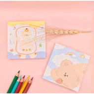 Note Paper (No Glue) Size 8x8cm.