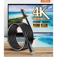 60W 5A 2M Cable Type C to Type C Cable Original Moxom PD Cable Type C Fast Charging Cable Fast Charg