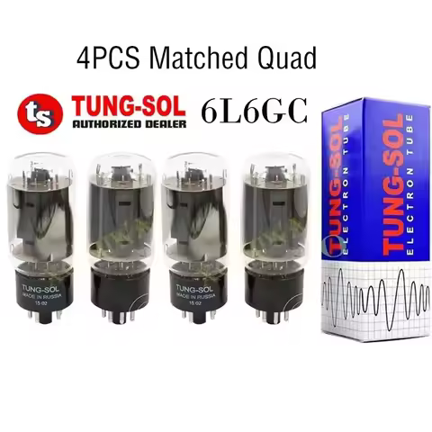 TUNG-SOL 6L6 6L6GC Vacuum Tube HIFI Audio Valve Upgrade 6P3P EL34 6L6G 5881 6CA7 Electron tube Ampli