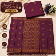 Kain Pasang Songket Tabur Songket Bunga Tabur, Kain Songket 4 Meter, Songket Tenun, Songket Tabur,