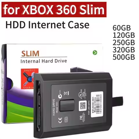 HDD 60/120/250/320/500GB Hard Drive Disk For Xbox 360 Slim/Xbox 360E Console Internal HDD Harddisk F
