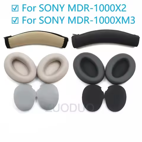 Replacement Earpads Ear Cushion Pads For SONY MDR-1000X WH-1000XM2 M3 Headphone Accessories Earpads 