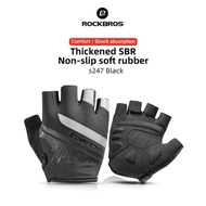 ROCKBROS S247 XL Bicycle Gloves Hand Bike Glove Half Finger Motorcycle Motorcycle Gloves Sports Acti