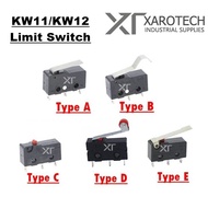3-Pin KW11 5A Small Touch/ Long Straight Micro Switch Travel Miniature KW12 KW 125VAC 250VAC Contact