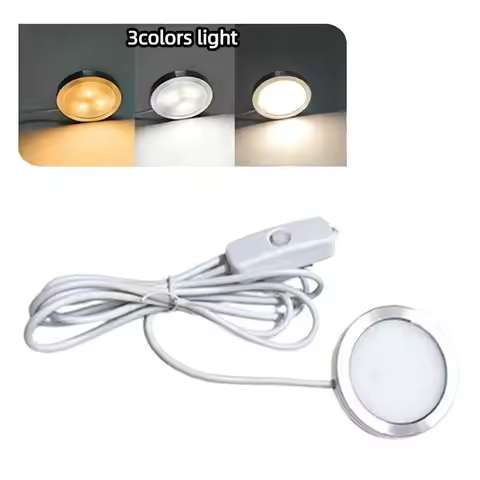 RGB Color Adjustable USB Circular Lamp 5V Bright Light Ultra-thin LED Light 3W Energy-Efficient 3D P