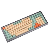 YMDK Hami Melon DYE-Sublimated PBT KEYCAP Set for MX Mechanical Keyboard 104 87 61 Filco YMD96 KBD75