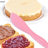 [HWQP]  Kitchen Plastic Spatula Cooking Dough Scraper Cream Butter Smoother Heat-Resistant Utensils Baking Cake Tools  OWOP