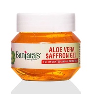 Banjara's Aloe Vera Saffron Gel - Hydrated and Glow Skin - 100g