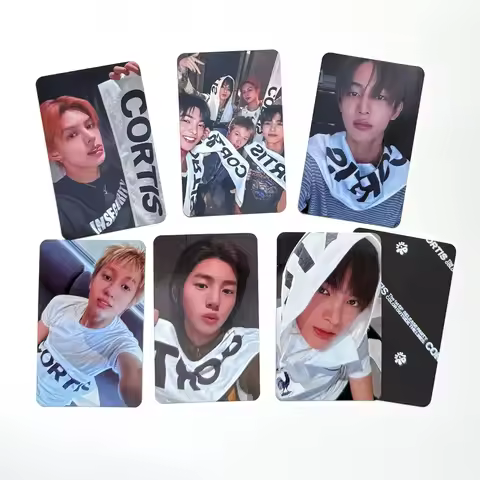 KPOP CORTIS Debut Album HD Photocards Martin James Juhoon Seonghyeon Keonho Double Sides LOMO Cards 