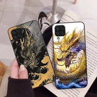 Samsung A22 4G / A22 5G Super Beautiful Super Quality Dragon Glass Case