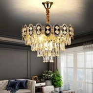 Modern Crystal Chandelier Ceiling Light Pendant Light Lampu Kristal Lampu Gantung Candelier Lampu Sy