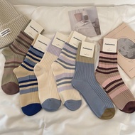 Colorful Beautiful Cotton  Crew Socks Candy Socks Quality Socks